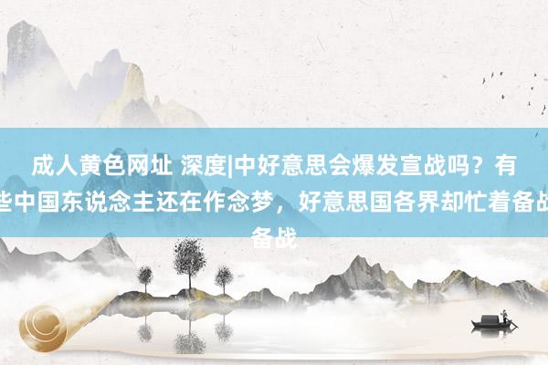 成人黄色网址 深度|中好意思会爆发宣战吗？有些中国东说念主还在作念梦，好意思国各界却忙着备战