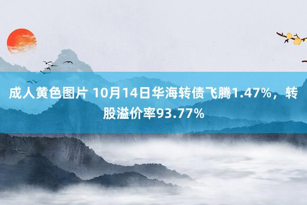 成人黄色图片 10月14日华海转债飞腾1.47%，转股溢价率93.77%