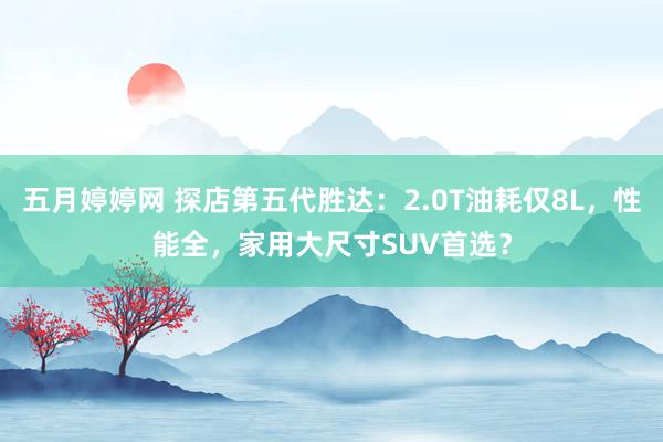 五月婷婷网 探店第五代胜达：2.0T油耗仅8L，性能全，家用大尺寸SUV首选？