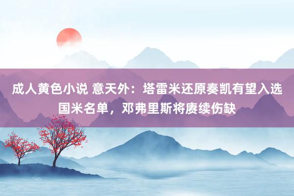 成人黄色小说 意天外：塔雷米还原奏凯有望入选国米名单，邓弗里斯将赓续伤缺